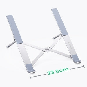 NNEDSZ 40289 Foldable Laptop Stand (Silver)