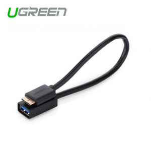 NNEDSZ Micro USB 3.0 OTG Cable For Samsung Note 3/S4/S5 - Black (10816)