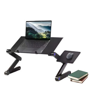 Standing Laptop Desk with Mouse Board