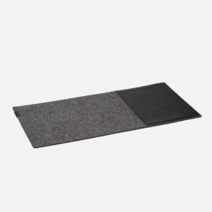 Leather & Wool Felt Desk Pad